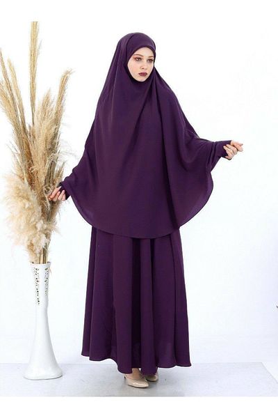 Şahane Καλοκαιρινό γυναικείο σεντόνι Hijab 2 τεμαχίων