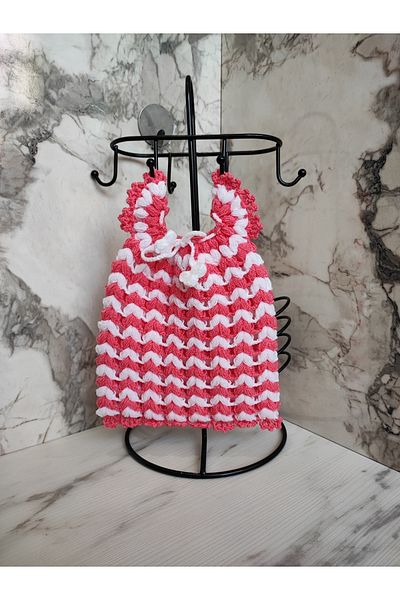 mbmh made by may hand Hand Knitted Bath Washcloth Dowry Washcloth Madebymyhand