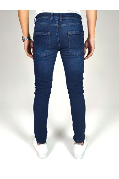 Jeanblack Сині чоловічі джинси Skinny Fit Jean з еластаном, вузькі