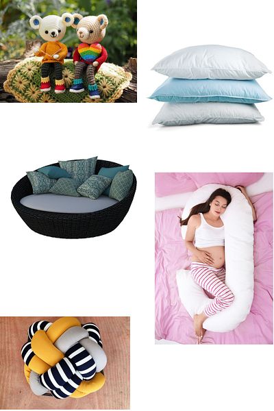 Elyaf Sepeti 3 Kg White Bead Fiber Amigurumi Pillow and Cushion Filling Material