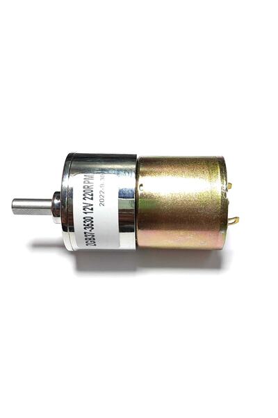 Waio 12v 150rpm 37mm Redüktörlü Dc Motor