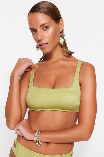 Trendyol Collection Πράσινο μπικίνι Bralette TBESS21BU0303