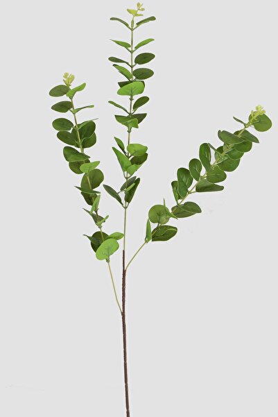 Yapay Çiçek Deposu Yapay Islak Okaliptus Dalı 82 cm Yeşil Yeşil