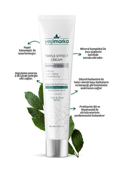 yeşilmarka Triple Effect Cream – Botox mit straffender und aufhellender Wirkung