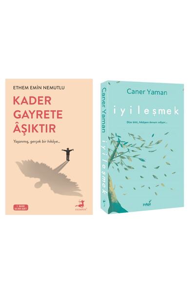 Olimpos Yayınları Kader Gayrete Aşıktır - Iyileşmek 2 Kitap (ethem Emin Nemut...