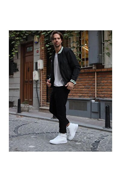 Jump Ανδρικά αθλητικά παπούτσια Casual αθλητικά παπούτσια 16309 Λευκού Χρώματος ΛΕΥΚΟ