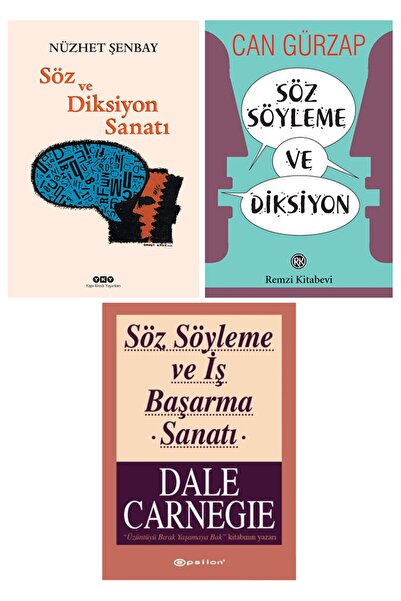 Alfa Yayınları Söz Ve Diksiyon Sanatı + Söz Söyleme Ve Diksiyon + Söz Söyleme...