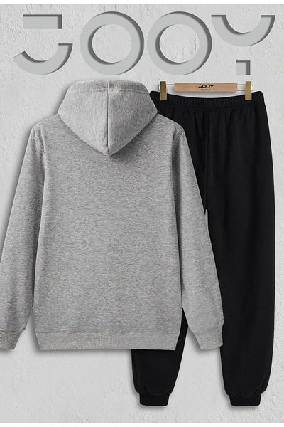 Jooy Company Bardak Design Bottom - Top Σετ φόρμας από βαμβακερή χτενισμένη κλωστή