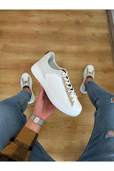 Taşpınar Ayakkabı Looke 100% Genuine Leather Summer Comfortable Daily Sports Shoes 40-45