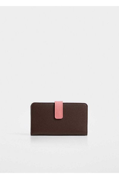 MANGO Woman Clamshell Wallet