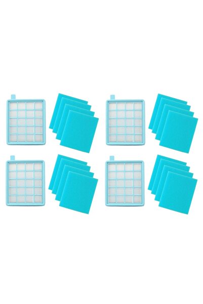 Parmis Compatibil Philips FC 8475 Powerpro Compact 4 filtre Hepa 16 bureți
