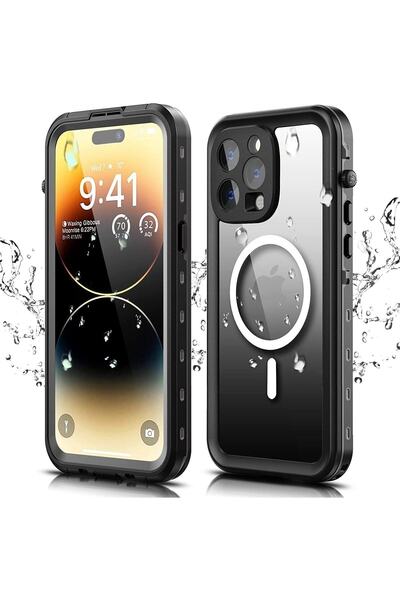 m.tk moveteck Iphone 13 Pro Max Uyumlu Su Toz Geçirmez Magsafe Darbe Önleyici...