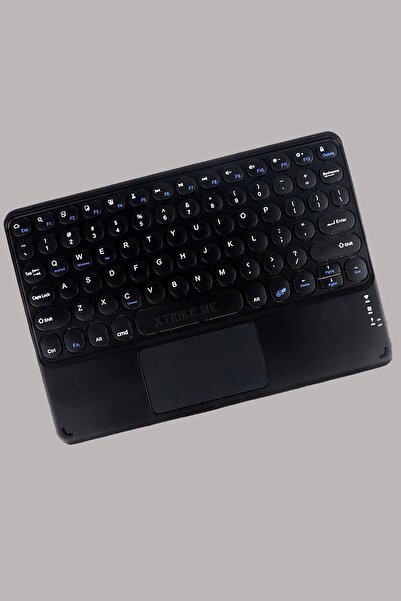 XTRIKE ME Kablosuz Klavye Bluetooth Klavye Kablosuz Mouse Toucped Özellikli Mini Kablosuz Klavye