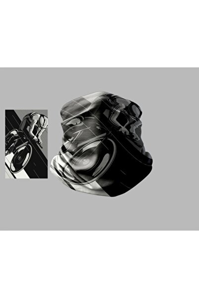 Buffalo Bicycle Designed Biker Buff Mask Outdoor Neck Collar Unisex Bandana