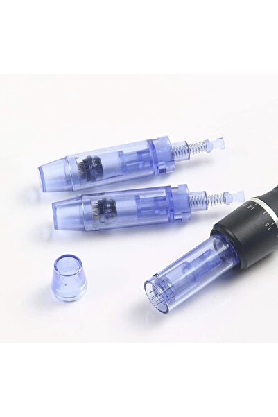 çağla kozmetik 5 Ad Dr. Pen A1 24pin Ve Uhooma F3 Dermapen Iğnesi