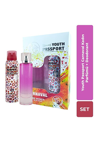 Youth Passport Carnaval Kadın Parfümü + Deodorant Set