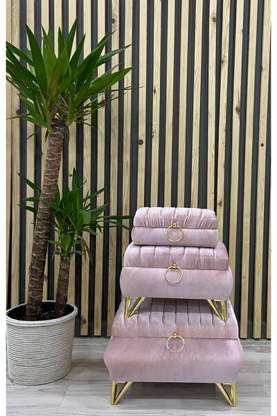 Duru Çeyiz Sandıkları Çinar Çeyiz Paket 3 Lü