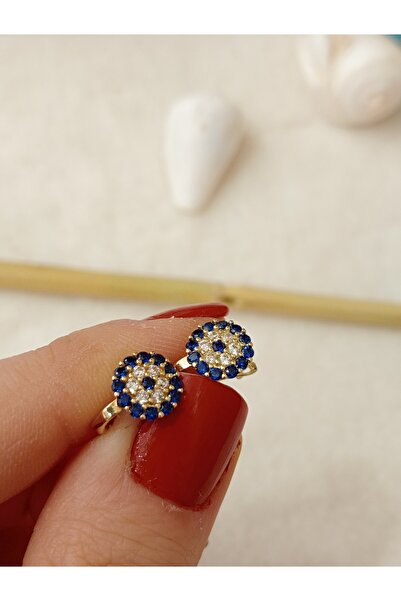 AS 2 KUYUMCUSU 14 Ayar Altın Küpe Çocuk Nazar