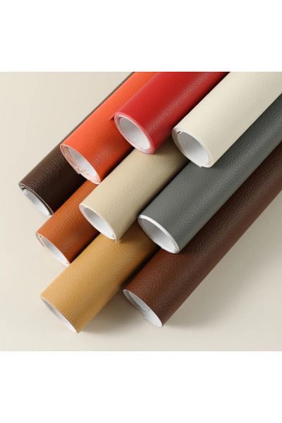 LANSE SUNİ DERİ Adhesive Faux Leather 1 Piece 100 cm x 140 cm