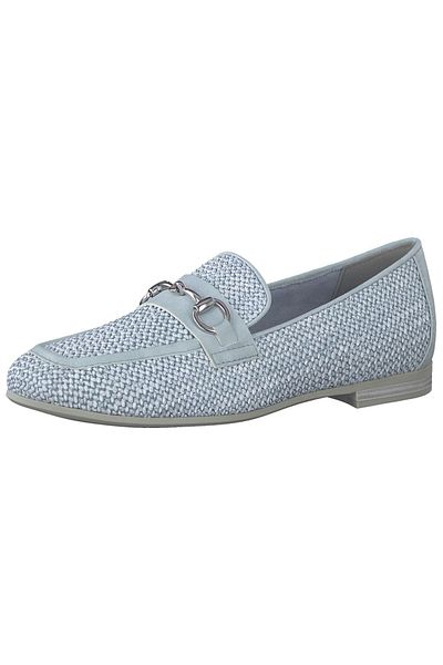 Marco Tozzi Flacher Schuh - Blau - Blockabsatz