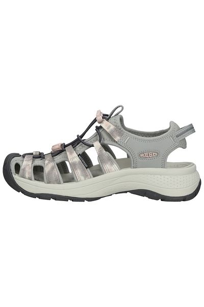 Keen Sandalette - Grau - Keilabsatz