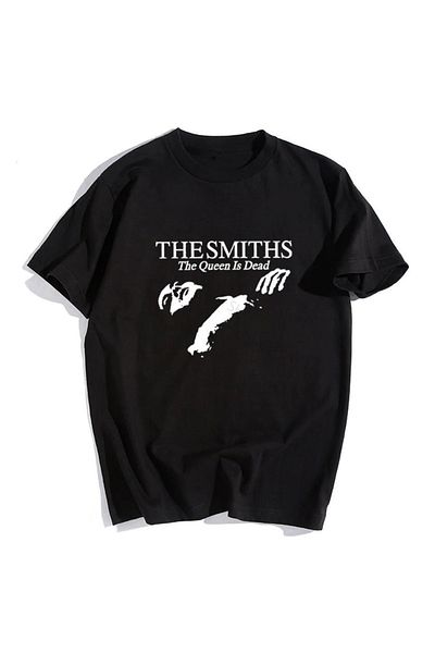 Touz The Smiths Black Unisex Oversize T-shirt