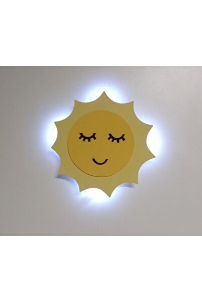 Windly Concept Güneş Gece Lambası Çocuk Odası Bebek Odası Dekoratif Led Aydın...