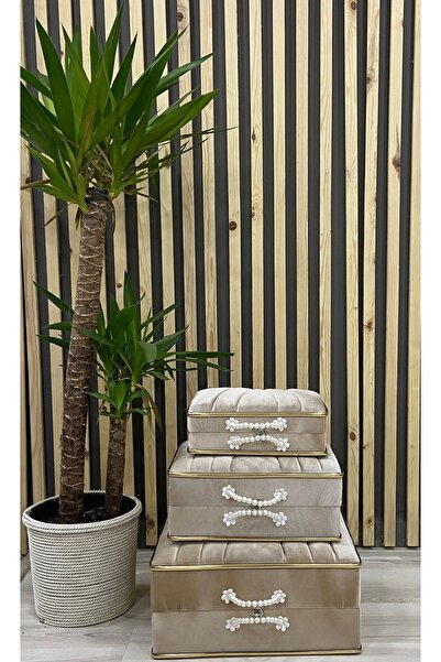 Duru Çeyiz Sandıkları Maldıv Söz Nişan Bohça Gelin Düğün Çeyiz 3lü Set