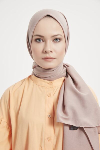 Gülsoy Women's Cotton Shawl Mink - 09
