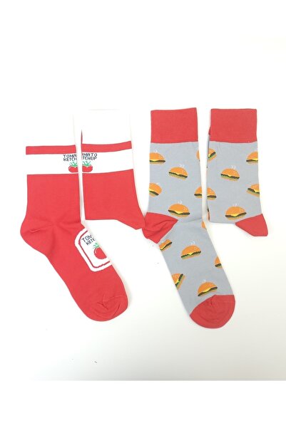 vuvutasarım Шкарпетки з принтом, 2 пари, унісекс, 999