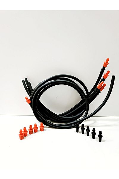Güneydoğutopraksıztarım Spaghetti Irrigation Set - Micro Irrigation Soilless Agricultural Irrigation Systems 100 Cm