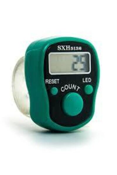 Genel Markalar Sesli Işıklı Zikirmatik Dijital Yüzük Her 100 De Alarm