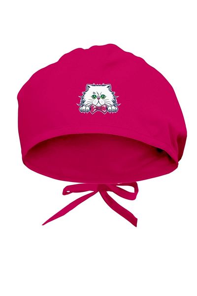 Tasarım Trend Cute Cat Design Surgical Bonnet