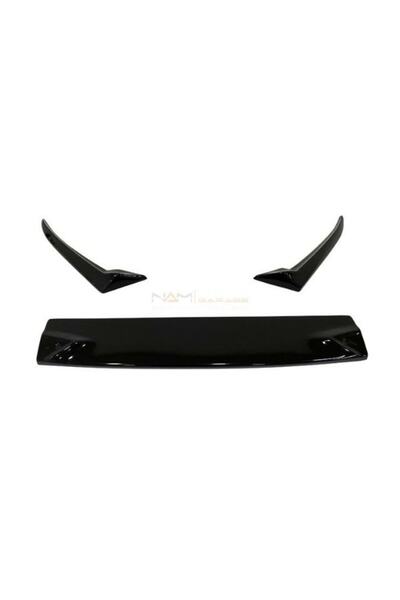 NamTuning Golf 6 R Uyumlu Ön Lip Piano Black 3 Parça / 2008-2012