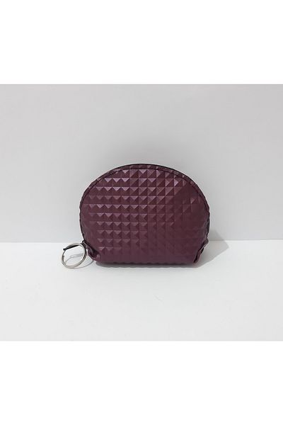 renkli çiçekler Mini Wallet Zippered Single Compartment Women's Wallet