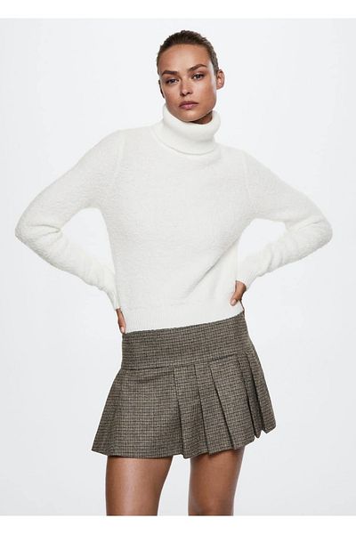MANGO Woman Boucle Sweater
