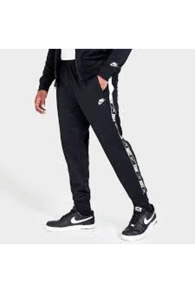 Nike Sportswear NSW Swoosh Logo Jogger Pants Black DR8951-010 Men