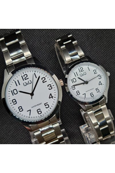 Q&Q Takım Kol Saatleri Sevgili Saatleri Çift Saatleri 2 Yıl Garantili Vsr Erk...