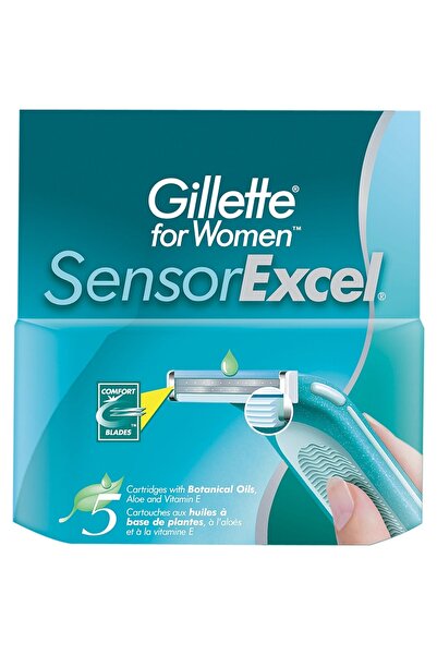 Gillette Sensor Excel For Women Yedek Tıraş Bıçağı Başlık