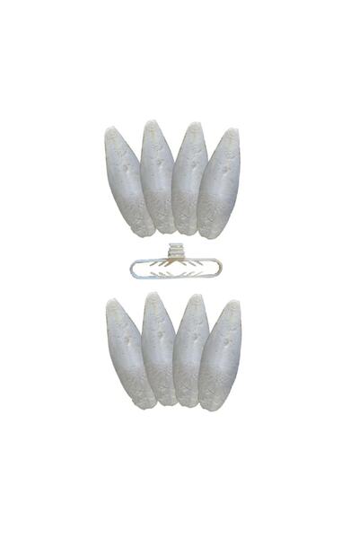 Petistera 8 Adet Temizlenmiş Mürekkep Balığı (KALAMAR) Kemiği 7-8 Cm Ve Tutacak