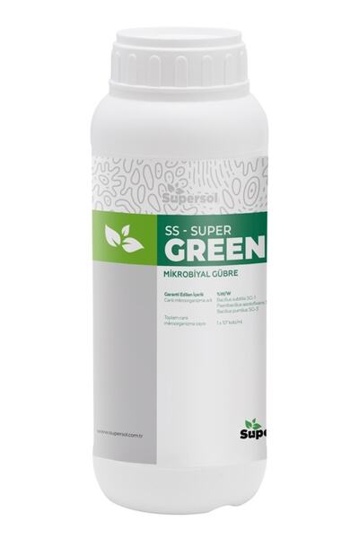 SUPERSOL BİYOTEKNOLOJİ Ss-super Green 1 L Mikrobiyal Organik Gübre