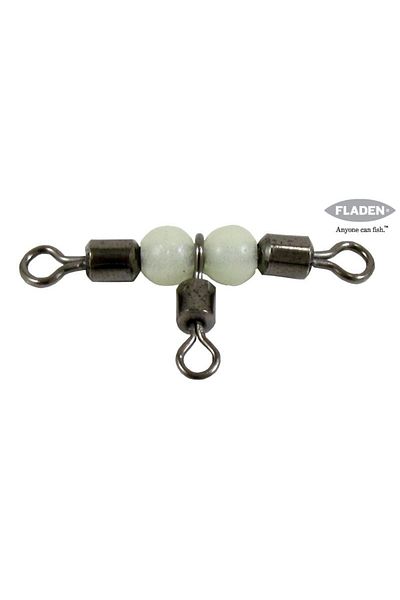 FLADEN Crossline Triple Beaded Swivel 3