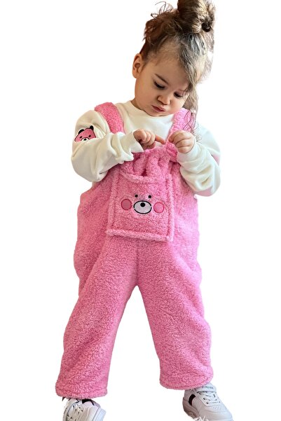 ELAFOR بذلة ويلسوفت للأطفال مع دمية دب قطيفة و3 خيوط بادي