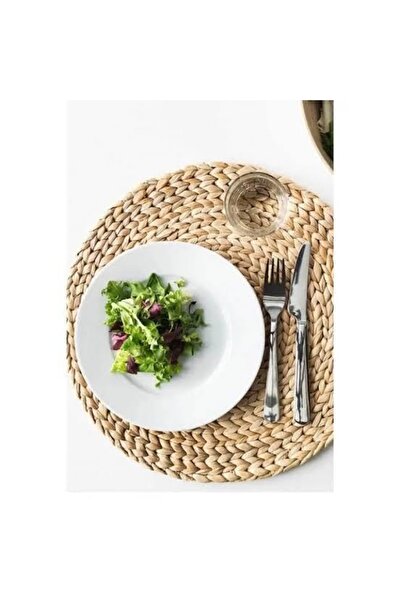 ELZEY HOME Serviciu american împletit gros din răchită 35 cm