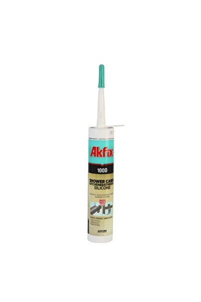 Akfix 100d Şeffaf Duşakabin Silikonu 310ml