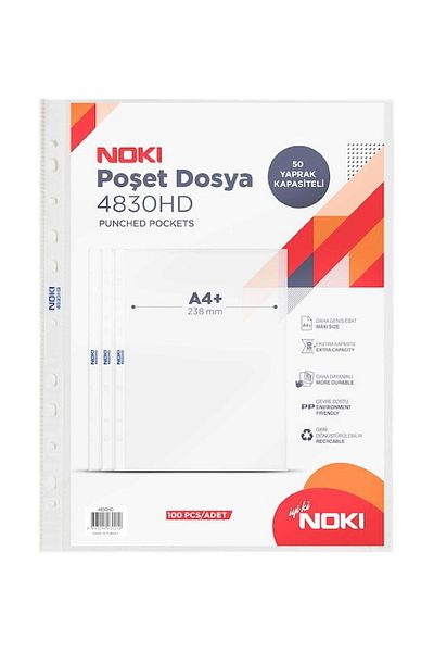 Noki 30 عبوة 4830-HD 100 كيس ملف