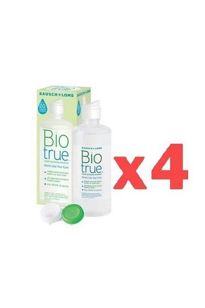 Biotrue Bıo True 300 ml Lens Solution 4 Pieces 10/2024