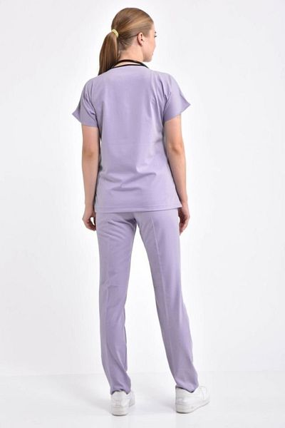 Owlet Medikal Lilac Lycra Surgical Uniform Set