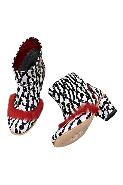 BESTE CERCİS Alice ( Hakiki Deri & Kösele Taban, El Yapımı Bot)