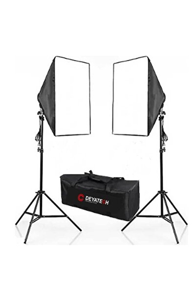 Deyatech Dyetatech 50x70 Softbox Tiktok Ve Youtube Video Çekim Işıgı Sürekli ...